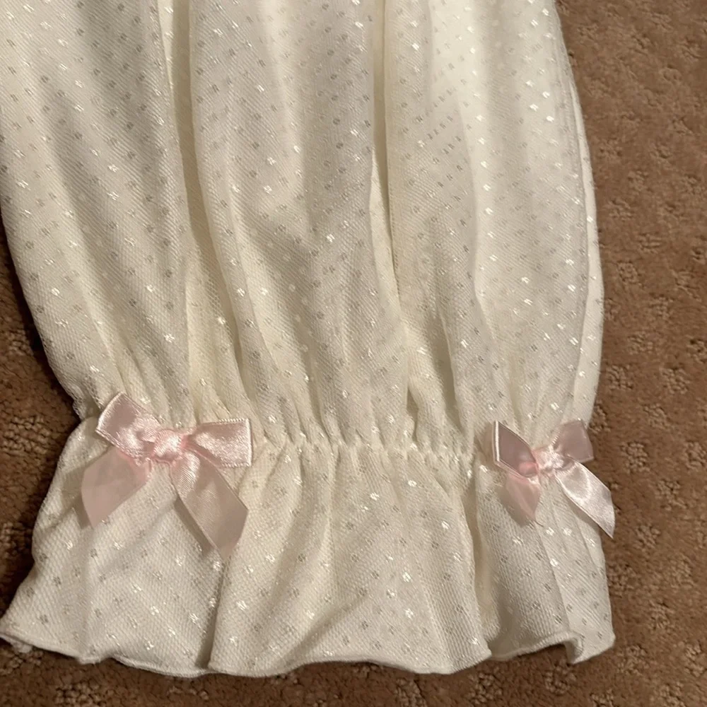 Edgehill Collection Baby Ivory Dress Size 0-6 Months - NWT - Picture 5 of 6